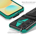 Samsung Galaxy S24 Fe  Kickstand Heavy Duty Case [Teal]