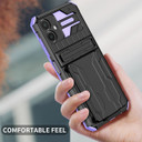 Samsung Galaxy A06 4G  Kickstand Heavy Duty Case [Purple]
