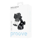 Proove Crystal Clamp Plus Suction Type Car Holder [Black]