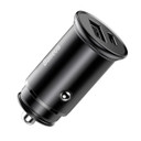 Baseus Circular Metal A+C 30W PPS Car Charger [Black]