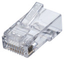 IDEAL INDUSTRIES CAT6 UTP RJ45 Push Through Plug - Pack of 50 (30-495)