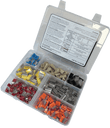 IDEAL INDUSTRIES In-Sure Push-In Connector Premium Kit - 225 Pieces (50x 2, 3 & 4 Ports, 40x 5 Ports, 20x 6 Ports, 15x 8 Ports, 30x Twister Connectors) - Product Code: 32A24A