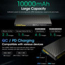 Nitecore Ultra Lightweight Carbon Fiber Power Bank 10,000mAh - Energy Brick (Code: NCPB10000)