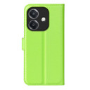 Oppo A60 5G      Pu Wallet Case    [Green]