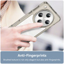 Oppo Find X8 Pro Soft Gel Bumper Case [Clear Grey]