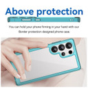 Galaxy S25 Ultra Soft Gel Bumper Case [Clear Blue]
