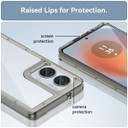 Moto Edge 50 Fusion Soft Gel Bumper Case [Clear Grey]