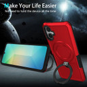 Galaxy A06 4G  Kickstand Heavy Duty Case [Red]