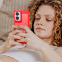 Moto Edge 50 Fusion      Carbon Fibre Case    [Red]