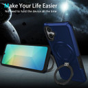 Galaxy A06 4G  Kickstand Heavy Duty Case [Navy]