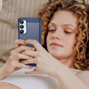 Galaxy A16 5G      Carbon Fibre Case    [Navy]