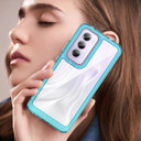 Oppo Reno 12 Pro Soft Gel Bumper Case [Clear Blue]