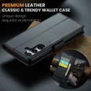 Galaxy S25 Plus      Pu Wallet Case    [Black]