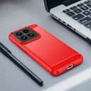 Xiaomi 14      Carbon Fibre Case    [Red]