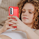 Oppo Reno 12      Carbon Fibre Case    [Red]