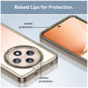 Oppo Reno 12F 5G      Soft Gel Bumper Case    [Clear Grey]