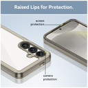Galaxy S25      Soft Gel Bumper Case    [Clear Grey]