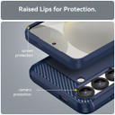 Galaxy S25      Carbon Fibre Case    [Navy]