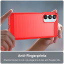 Galaxy A16 5G      Carbon Fibre Case    [Red]