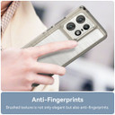 Moto Edge 50 Pro Soft Gel Bumper Case [Clear Grey]