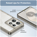 Moto Edge 50 Pro Soft Gel Bumper Case [Clear Grey]