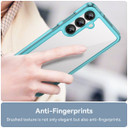 Galaxy S25 Plus Soft Gel Bumper Case [Clear Blue]