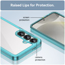 Galaxy S25 Plus Soft Gel Bumper Case [Clear Blue]