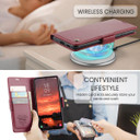 Galaxy S25      Pu Wallet Case    [Maroon]