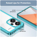 Xiaomi Redmi Note 13 Pro+ 5G Soft Gel Bumper Case [Clear Blue]
