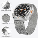 Samsung Galaxy Watch Ultra 47Mm      Milanese Loop Strap   [Silver]