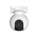 EZVIZ H8 Pro 3K Outdoor WiFi PT Security Camera with 360-Degree FoV. 1/2.7” Progressive Scan CMOS. 4mm Lens. 3D DNR - Digital WDR - H.265 / H.264 - 2880x1620@30fps MicroSD card slot (Max. 512 GB).