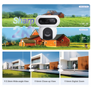 EZVIZ H90 4MP Dual PT Outdoor WiFi Camera - Smart Tracking, 30m Night Vision, Weatherproof, Two-Way Talk, Siren/Strobe