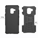 Samsung Galaxy A8 2018      Heavy Duty Case    Black