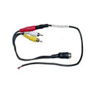Mongoose 4 Pin Camera To Rca Screen + Power Plug