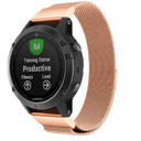 Garmin Fenix 8 51mm Milanese Loop Strap [Rosegold]
