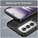 Oppo Reno 12 Pro Carbon Fibre Case [Black]