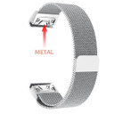 Garmin Instinct 3 - 50Mm Milanese Loop Strap [Silver]