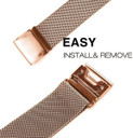 Garmin Instinct 3 - 50Mm Milanese Loop Strap [Silver]