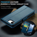 Apple iPhone 16E Pu Wallet Case [Navy]