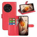 Oneplus 13 Pu Wallet Case [Red]