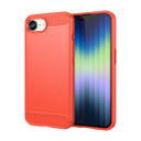 Apple iPhone 16E Carbon Fibre Case [Red]