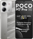POCO M7 Pro 5G Mobile Phone Global Version [ 256GB / 12GB RAM - Silver ]
