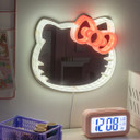 Hello Kitty LED Neon Mirror