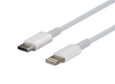 DYNAMIX 3m USB-C to Lightning Charge & Sync Cable. For Apple iPhone, iPad, iPad mini & iPods. Built-in Overcharge/Short Curcuit Protection. *Not MFI Certified* 