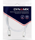 DYNAMIX 3m USB-C to Lightning Charge & Sync Cable. For Apple iPhone, iPad, iPad mini & iPods. Built-in Overcharge/Short Curcuit Protection. *Not MFI Certified* 