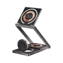 PROMATE 3-in-1 Foldable 15W MagSafe Wireless Charging Station. 3W Apple Watch Charger, 5W Wireless AirPods Charger, 15W MagSafe Charger, Includes 1.2m Cable, Transparent.