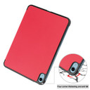 Ipad 11 (A16, 2025)    Tri-Fold Pu Case    [Red]