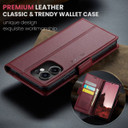 Oppo Reno 13 F 5G      Pu Wallet Case    [Maroon]