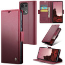 Oppo Reno 13 5G      Pu Wallet Case    [Maroon]