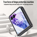 Razr 50 Ultra      Electroplated Hinge Case    [Black]